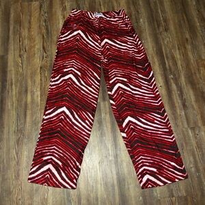 Zubaz Pants Youth XL Tampa Bay Buccaneers Striped Retro Lightweight Baggy